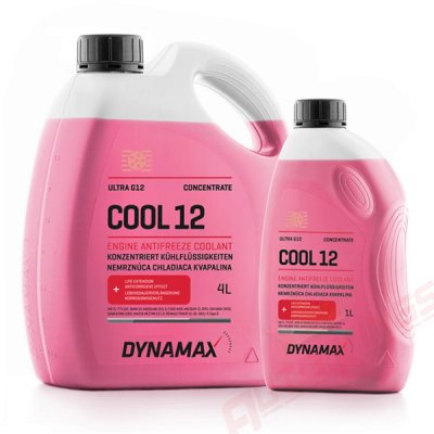 Антифриз Червен G12 DYNAMAX COOL ULTRA 4L.