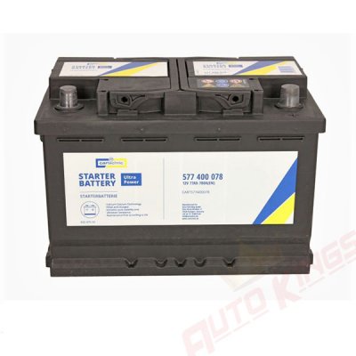 CARTECHNIC 12V 77Ah 780A R+ ULTRA POWER