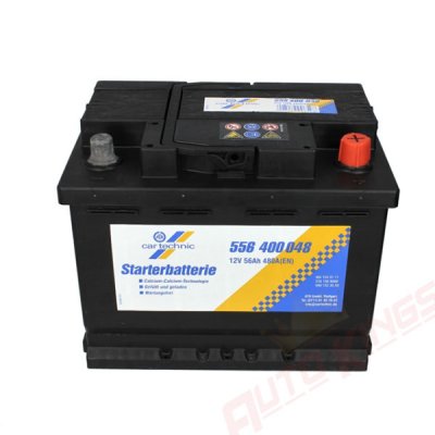 CARTECHNIC 12V 56Ah 480A R+ ULTRA POWER