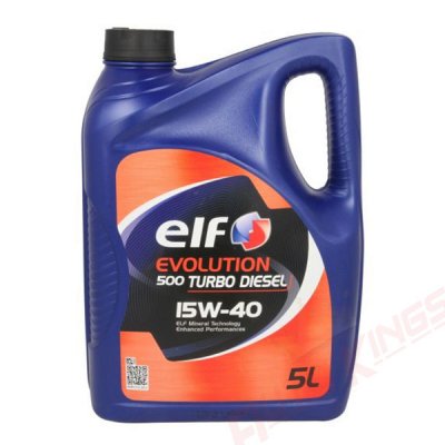 ELF EVOLUTION 500 TURBO DIESEL 15W40 5L