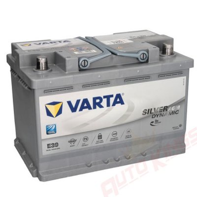 VARTA SILVER DYNAMIC AGM START-STOP 12V 70Ah 760A R+