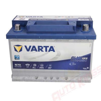 VARTA LUE DYNAMIC EBF START-STOP 12V 70Ah 760A R+