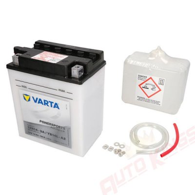 VARTA POWERSPORTS FRESHPACK 12V 14Ah 190A R+