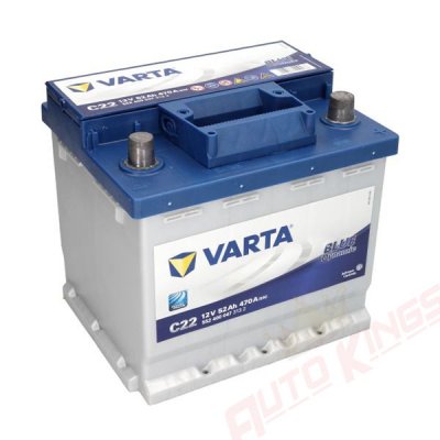 VARTA BLUE DYNAMIC 12V 52Ah 470A R+