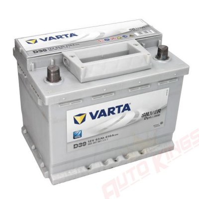 VARTA SILVER DYINAMIC 12V 63Ah 610A L+