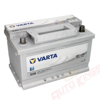 VARTA SILVER DYNAMIC 12V 74Ah 750A R+