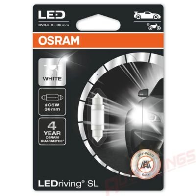 Крушка Ledriving LED C5W 0.5W 12V 36mm